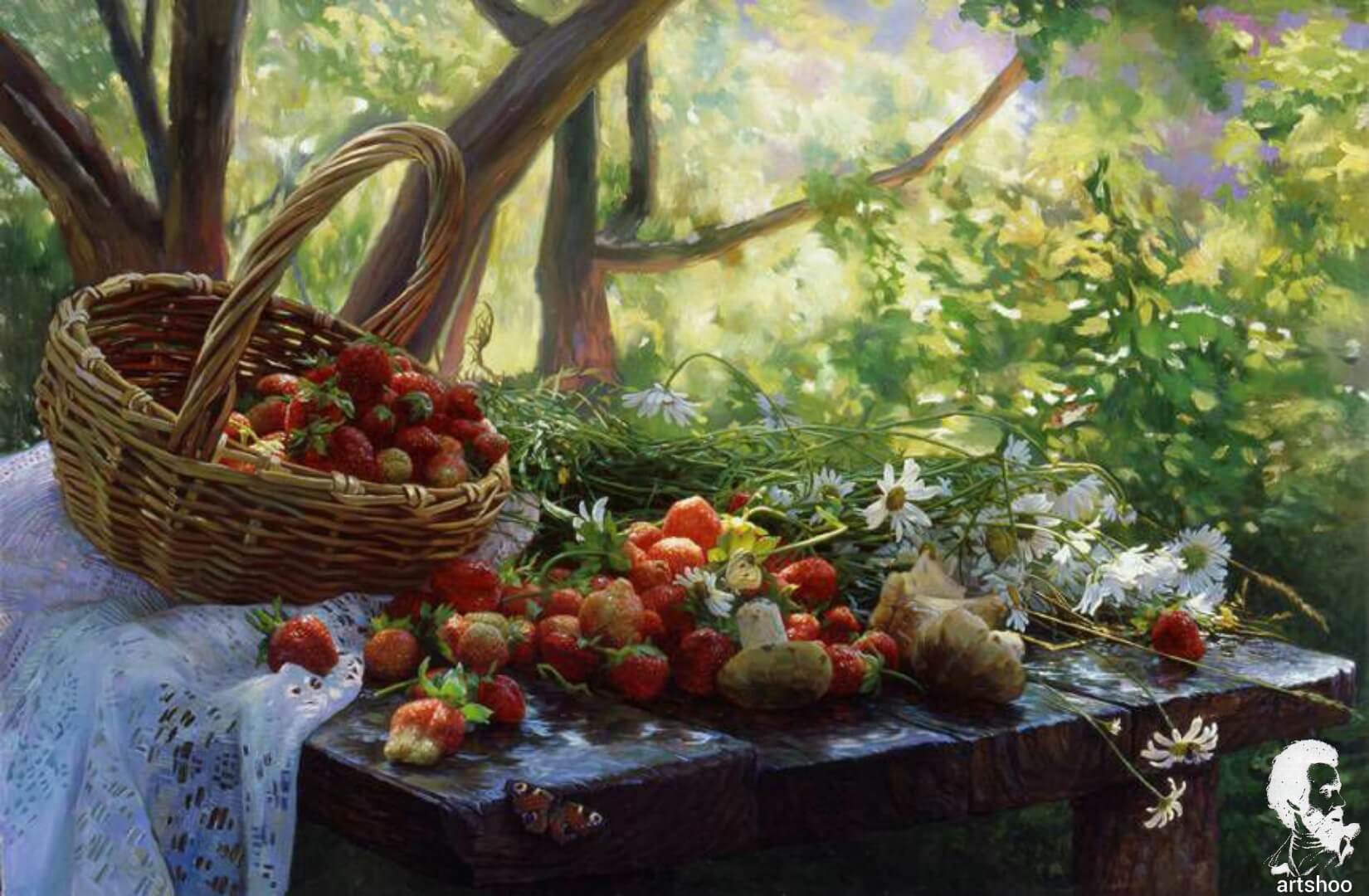 آموزش نقاشی رنگ روغن